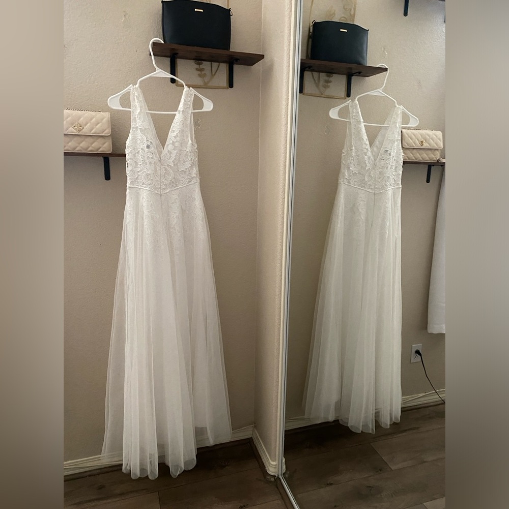 Custom wedding dress by lulus